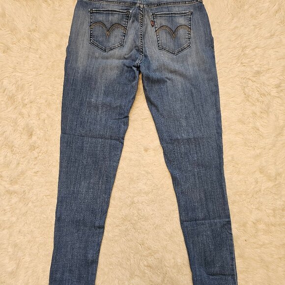 Levi's 535 Women's Blue Legging Jeans  Size: W31 - Picture 4 of 11